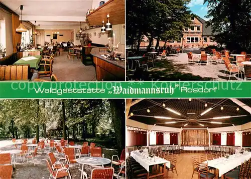 Rosdorf_Holstein Waldgaststaette Waidmannsruh Gastraeume Terrasse Rosdorf_Holstein