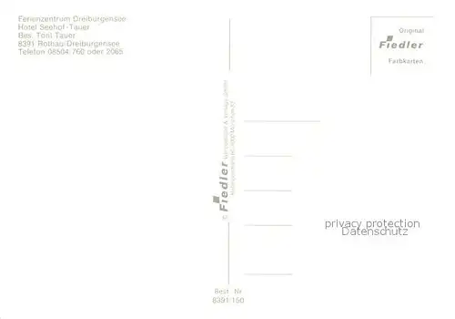 Rothau_Dreiburgensee Pension Restaurant Seehof am Dreiburgensee Terrasse 