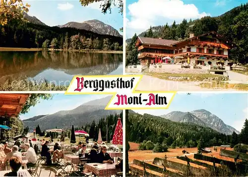 Rottach Egern Berggasthof Moni Alm Terrasse Panorama Rottach Egern