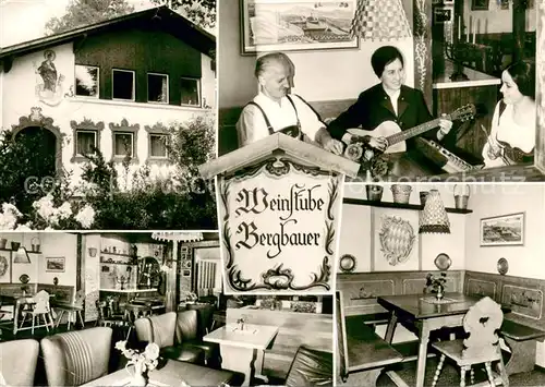 Rottenbuch_Oberbayern Weinstube Bergbauer Gastraeume Musikertrio Rottenbuch Oberbayern