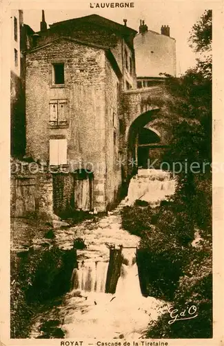 Royat_Puy_de_Dome Casade de la Tiretaine Royat_Puy_de_Dome