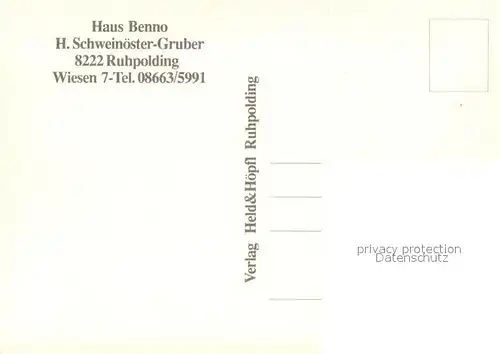Ruhpolding Haus Benno Schweinoester Gruber Ruhpolding