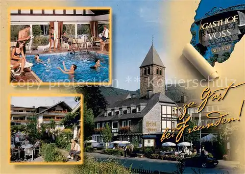 Saalhausen_Sauerland Landhotel Gasthof Voss Hallenbad Freiterrasse Saalhausen_Sauerland