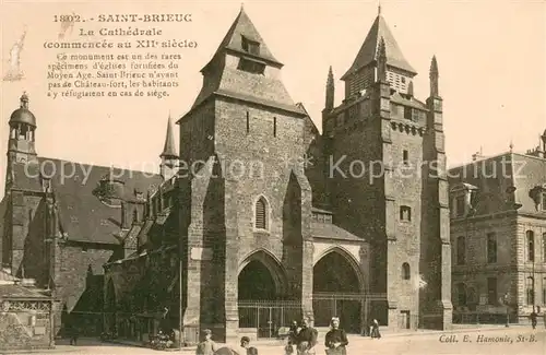 Saint Brieuc_Cotes d_Armor La Cathedrale XIIe siecle Saint Brieuc_Cotes d