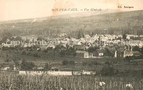 Saint Jean de Vaux Vue generale Saint Jean de Vaux