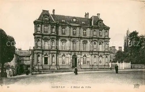 Saint Lo_Manche Hotel de Ville Saint Lo Manche