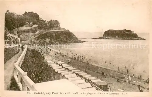 Saint Quay Portrieux La plage et l Ile de la Comtesse Saint Quay Portrieux