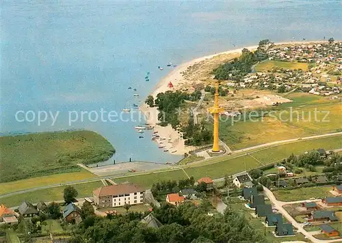 Sandstedt Panorama Hotel Weserhof Fliegeraufnahme Sandstedt