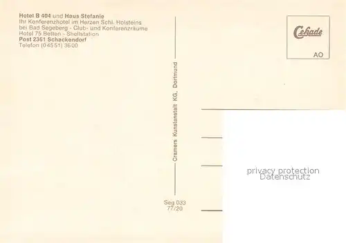 Schackendorf_Bad_Segeberg Hotel B 404 und Haus Stefanie Gastraeume Schackendorf_Bad_Segeberg