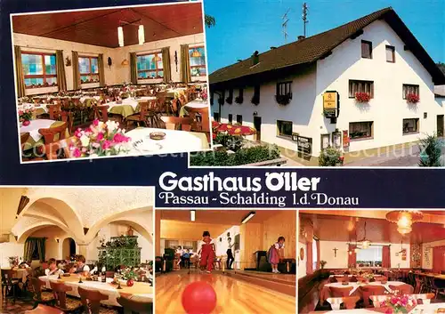 Schalding_Passau Gasthaus oeller Restaurant Kegelbahn Schalding Passau
