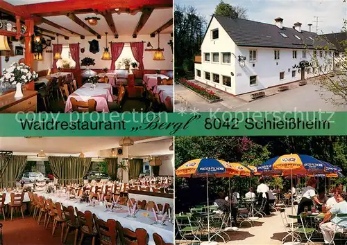 Schleissheim_Oberschleissheim Waldrestaurant Bergl Saal Terrasse Schleissheim