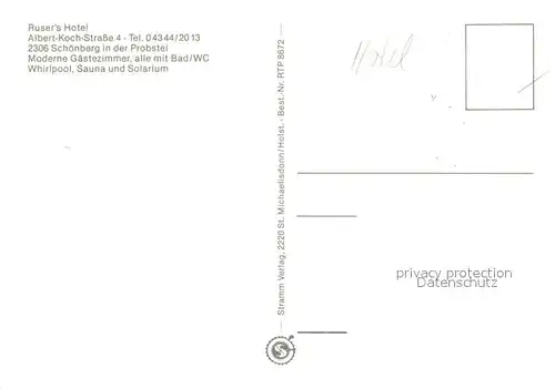 Schoenberg_Holstein Rusers Hotel Terrasse Schoenberg_Holstein