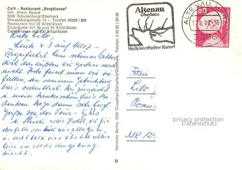 Schulenberg_Oberharz Cafe Restaurant Bergklause Gastraeume Schulenberg_Oberharz