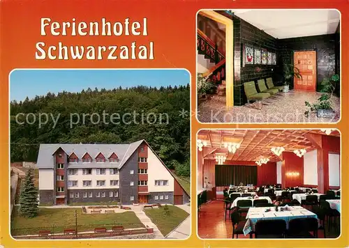 Schwarzburg_Thueringer_Wald Ferienhotel Schwarzatal Gastraum Foyer Schwarzburg_Thueringer