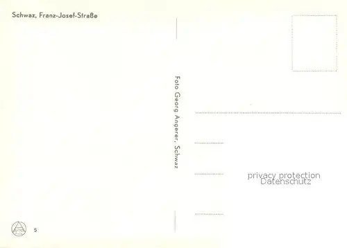 Schwaz_Tirol Franz Josef Strasse Schwaz Tirol