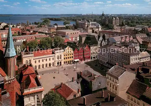 Schwerin_Mecklenburg Blick vom Domauf die Altstadt Schwerin_Mecklenburg