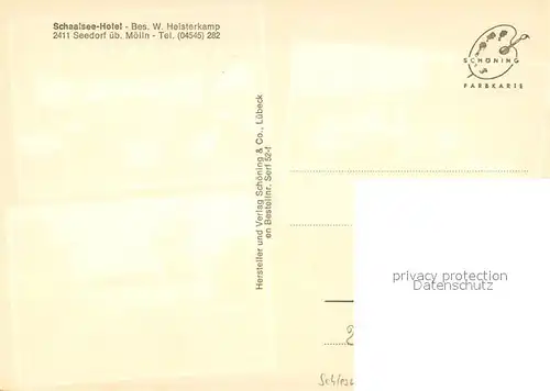 Seedorf_Zeven Schalsee Hotel Gaststube Liegewiese Seedorf Zeven