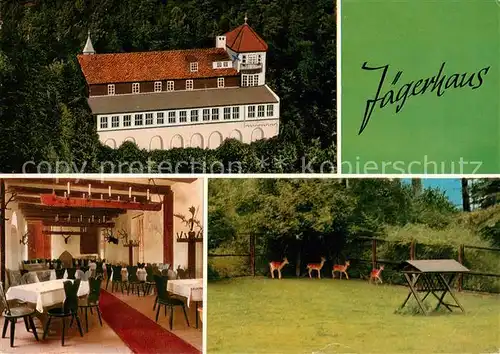 Sehlde_Salzgitter Hotel Restaurant Jaegerhaus im Hainberg Wildgehege Sehlde Salzgitter