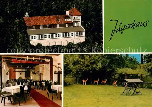 Sehlde_Salzgitter Jaegerhaus im Hainberg Gaststube Wildgehege Sehlde Salzgitter