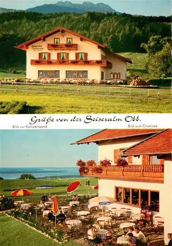 Seiseralm_Chiemgau Berggasthof Seiseralm Kampenwand Chiemseeblick Seiseralm Chiemgau