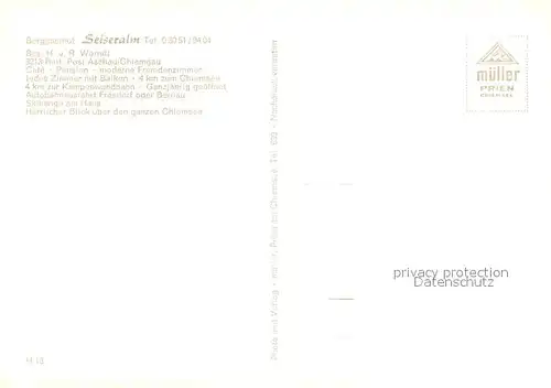 Seiseralm_Chiemgau Berggasthof Seiseralm Kampenwand Chiemseeblick Seiseralm Chiemgau