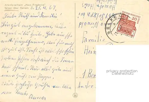 Selxen Altenferienheim Haus Friederike Selxen