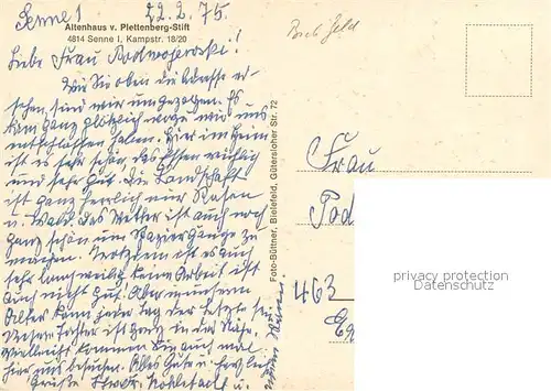 Senne_Bielefeld Altenhaus von Plettenberg Stift Senne_Bielefeld