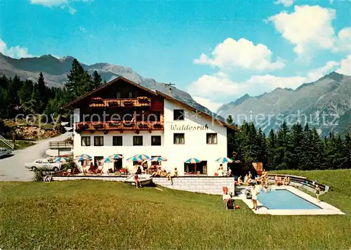 Soelden_oetztal Gasthaus Cafe Waldesruh oetztaler Alpen Soelden oetztal