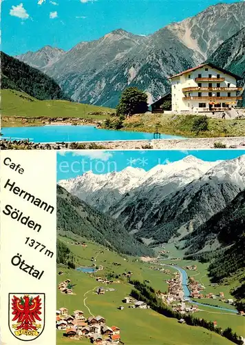 Soelden_oetztal Gasthof Cafe Hermann Alpenpanorama Soelden oetztal