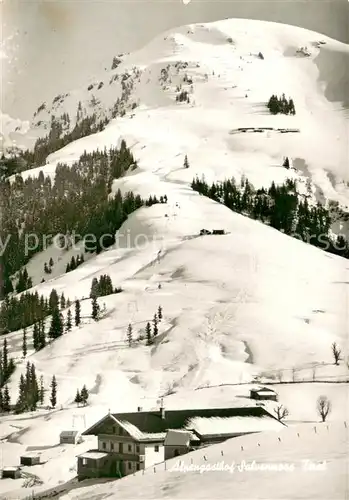 Soell_Tirol Alpengasthof Salvenmoos Winterlandschaft Alpen Soell_Tirol