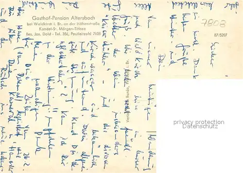 St_Maergen Gasthof Pension Altersbach St_Maergen