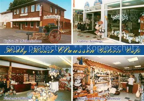 St_Michaelisdonn Galerie Cafe Clausen Hobby Kunst Biergarten St_Michaelisdonn