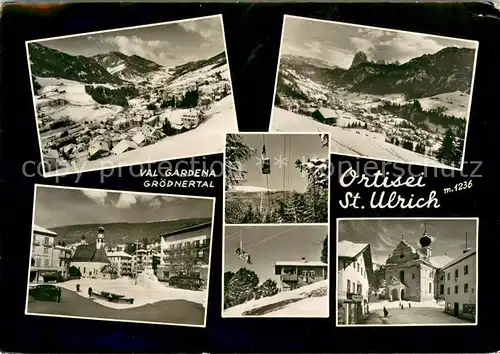 St_Ulrich_Groeden_Tirol Panorama Teilansichten St_Ulrich_Groeden_Tirol