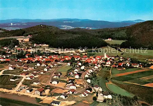 Stamsried im Naturpark Vorderer Bayer Wald Fliegeraufnahme Stamsried