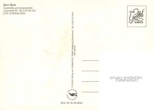 Steinau_Niederelbe Docks Gasthof Steinau Niederelbe