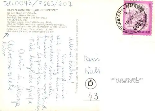 Steinbach_Attersee Alpengasthof Adlerspitze Gastraum Panorama Steinbach Attersee