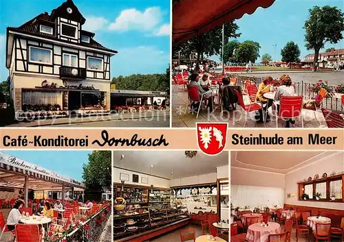 Steinhude_am_Meer Cafe Konditorei Dornbusch Terrasse 