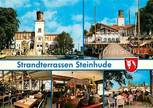 Steinhude_am_Meer Strandterrassen Restaurants Cafes Hafen 