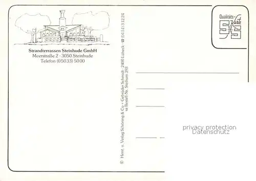 Steinhude_am_Meer Strandterrassen Restaurants Cafes Hafen 