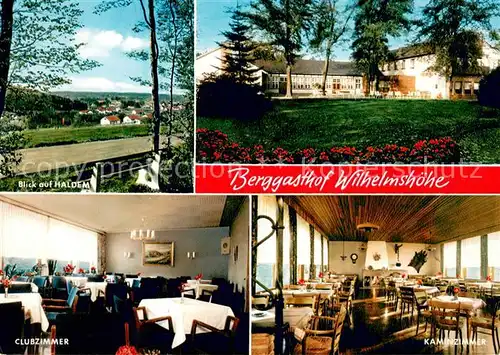 Stemwede Panorama Berggasthof Wilhelmshoehe Clubzimmer Kaminzimmer Stemwede