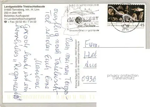 Tanneberg_Triebischtal Landgaststaette Triebischtalbaude Teilansichten 