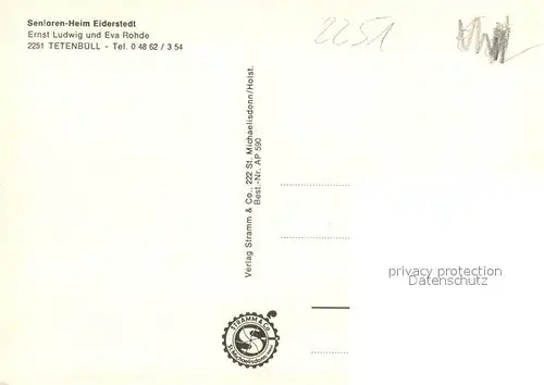 Tetenbuell Senioren Heim Eiderstedt Tetenbuell