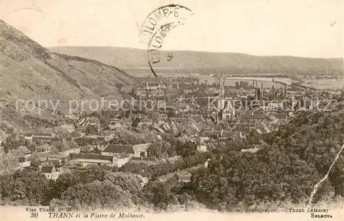 Thann_Haut_Rhin_Elsass et la Plaine de Mulhouse Thann_Haut_Rhin_Elsass