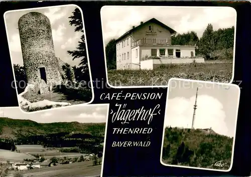 Thenried Cafe Pension Jaegerhof Burgturm Panorama Sendemast Thenried