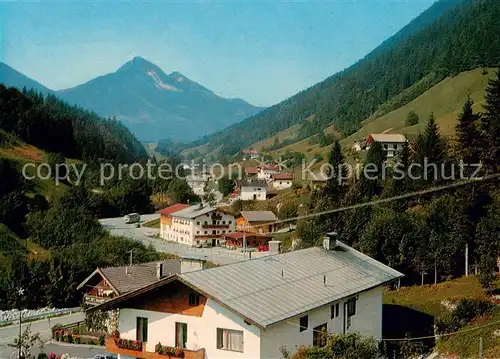 Thiersee Ortsansicht mit Gasthaus Schmiedtal Alpen Thiersee
