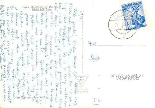 Thiersee Haus Charlotte mit Pendling Thiersee