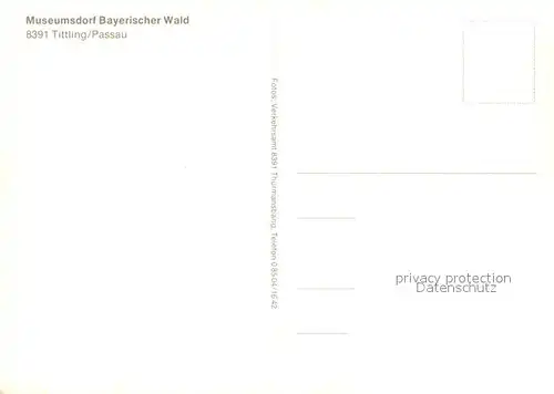 Tittling Museumsdorf Bayerischer Wald Gasthaus Muehlhiasl Kegelbahn Tittling