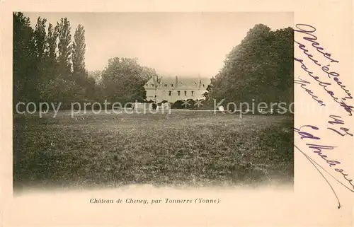 Tonnerre Chateau de Cheney Tonnerre