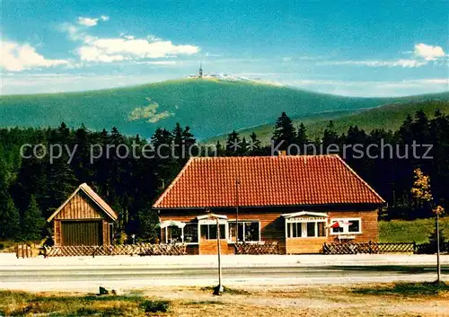Torfhaus_Harz Buntes Laedchen Schnellimbiss im Jaegerstuebchen Torfhaus Harz