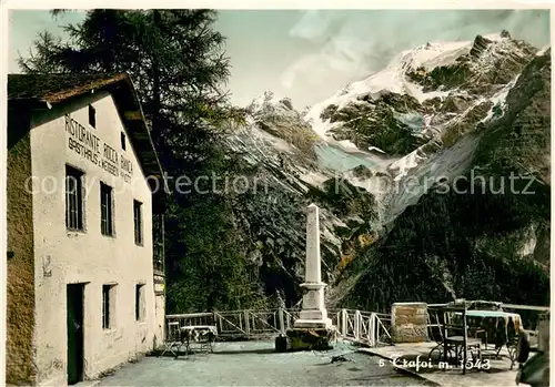 Trafoi_Suedtirol Ristorante Rocca Bianca Gasthaus zum weissen Knott Alpen Ortlergebiet Trafoi Suedtirol